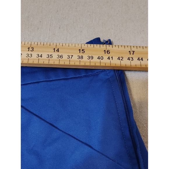 Lilly Pulitzer Royal Blue Scalloped Hem Shorts Size 10 VV - Picture 4 of 7